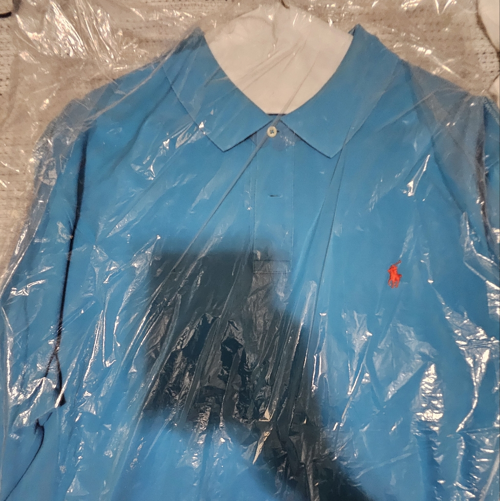 Polo By Ralph Lauren Men's Blue Shirt